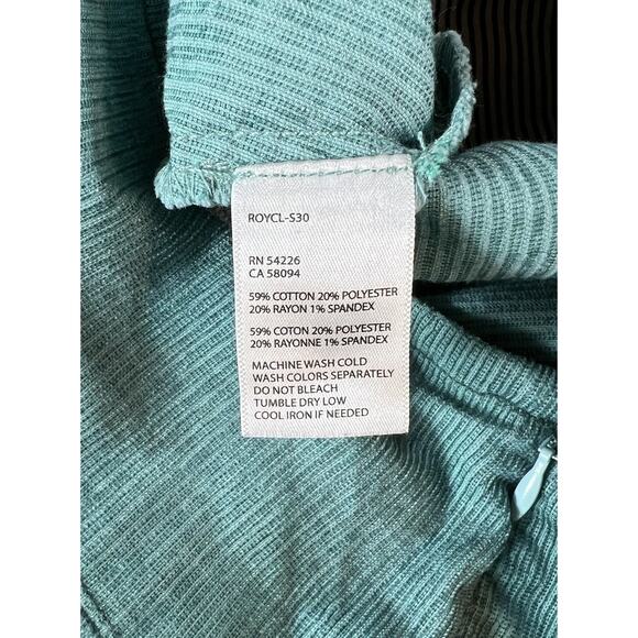 Royal Robbins Corduroy Skirt Women’s 10 Zip Travel Outdoor Hiking Teal Green - Picture 10 of 10